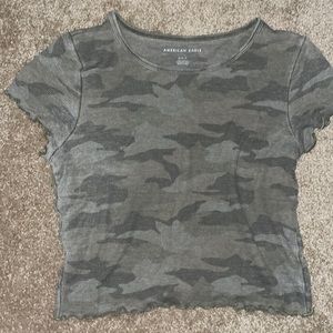 Camo crop top